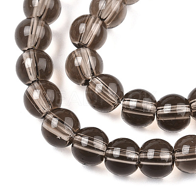 Transparent Glass Beads Strands GLAA-T032-T4mm-02-1