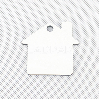 Sublimation Double-Sided Blank MDF Keychains ZXFQ-PW0001-055-1