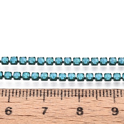 Iron Rhinestone Cup Chains CH-T006-05B-26-1