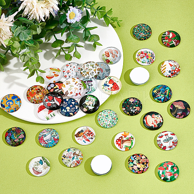 Glass Cabochons GLAA-PH0002-28B-1