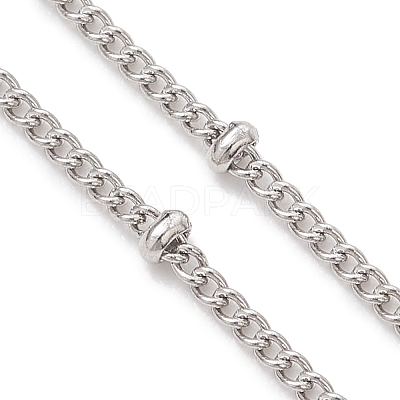 304 Stainless Steel Satellite Chain Bracelet Making AJEW-JB01578-02-1