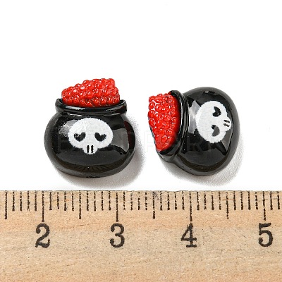 Halloween Theme Resin Decoden Cabochons LS-RESI-C050-01K-1