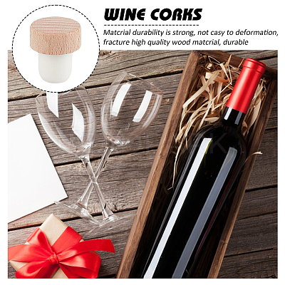 Cork Bottle Stoppers AJEW-WH0475-13-1