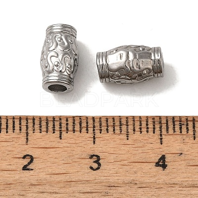 Non-Tarnish 304 Stainless Steel Beads STAS-K285-43P-1