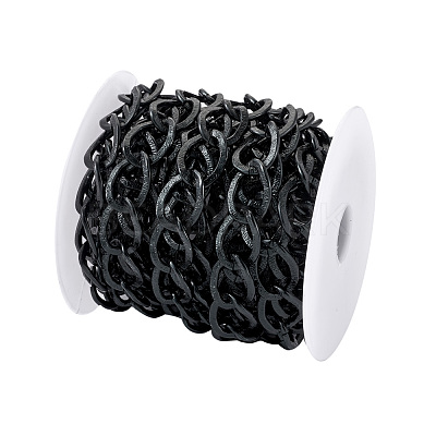 Aluminium Twisted Chains Curb Chains CHA-TA0001-05EB-1