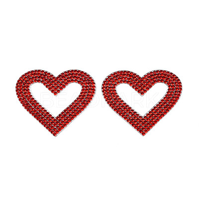 Heart Hotfix Rhinestone DIY-T004-01A-1