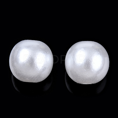 Imitated Pearl Acrylic Beads OACR-ZX005-35A-1