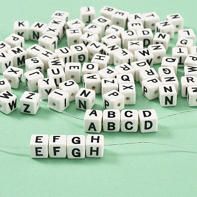 20Pcs Porcelain Beads PORC-FS0001-08O-1