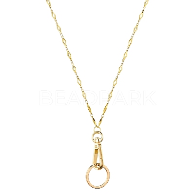 304 Stainless Steel Chains Keychain HJEW-SW00183-1
