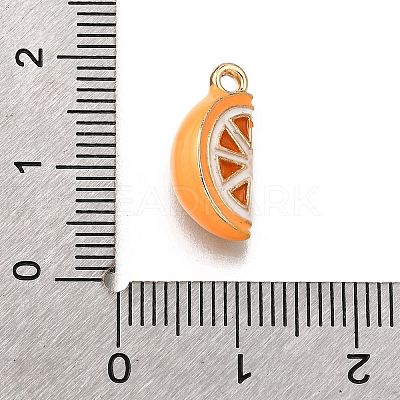 Alloy Enamel Charms ENAM-D303-03G-02-1