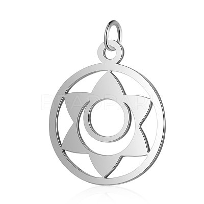 Non-Tarnish 304 Stainless Steel Pendants STAS-S105-T525S-1
