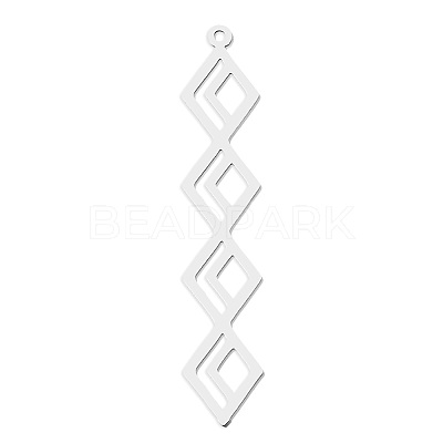 Non-Tarnish 201 Stainless Steel Pendants STAS-S105-LA775-1-1