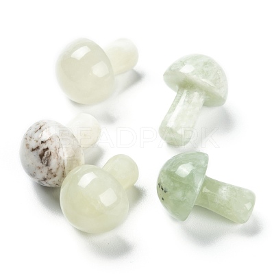 Natural New Jade Mushroom Gua Sha Stone G-L570-A04-1