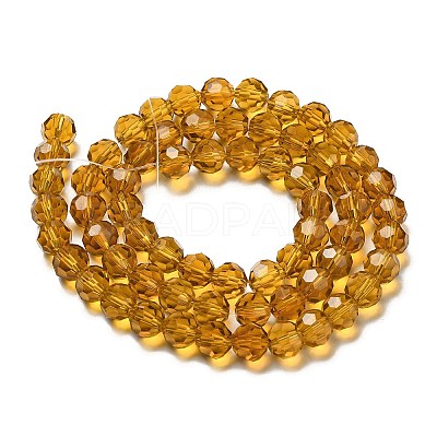 Transparent Glass Beads EGLA-A035-T8mm-D04-1