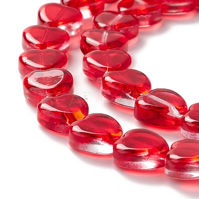 Transparent Glass Beads Strand GLAA-F112-03I-1