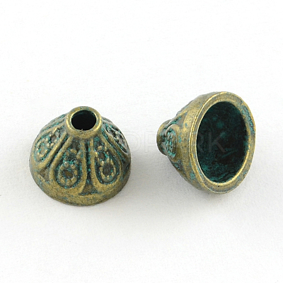 Zinc Alloy Bead Caps PALLOY-R065-192-LF-1