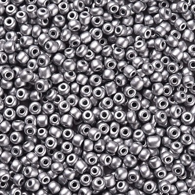 Baking Paint Glass Seed Beads SEED-S003-K29-1