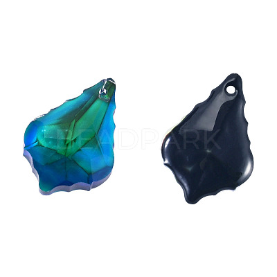 4Pcs Glass Pendants GLAA-TA0004-30-1
