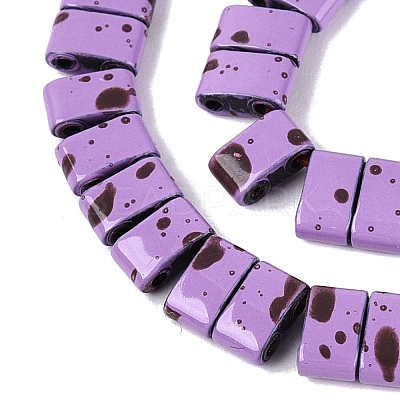 Spray Painted Synthetic Non-magnetic Hematite Bead Strands G-T124-02H-1-1