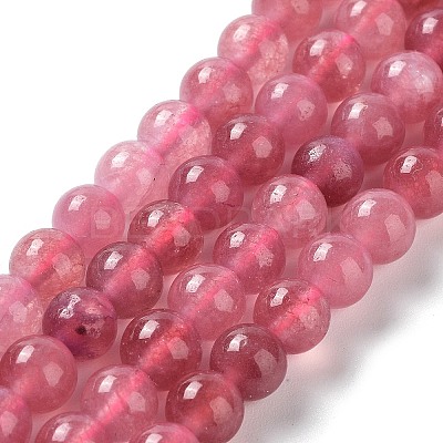 Dyed Natural Malaysia Jade Beads Strands G-G021-02A-09-1