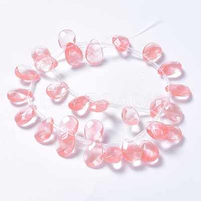 Watermelon Stone Beads Strands G-G822-11B-1