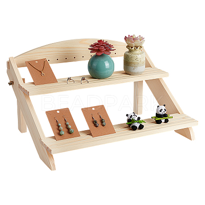 Wood Display Risers ODIS-WH0038-146D-1