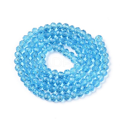 Glass Beads Strands EGLA-A044-T4mm-D08-1