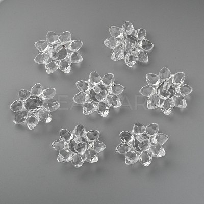 Transparent Acrylic Beads X-TACR-491-01-1