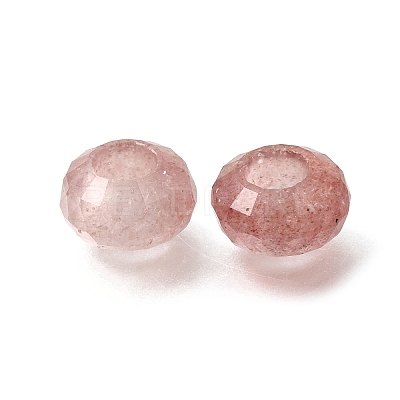 Natural Strawberry Quartz European Beads GG-NH0003-A08-1