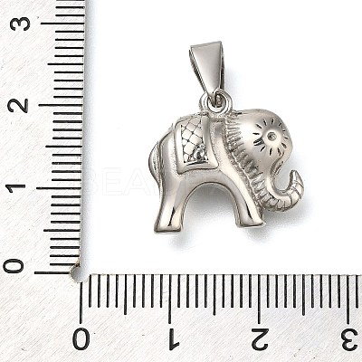 304 Stainless Steel Pendants STAS-Z113-17P-1