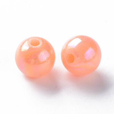 Opaque Acrylic Beads MACR-S370-D10mm-A12-1