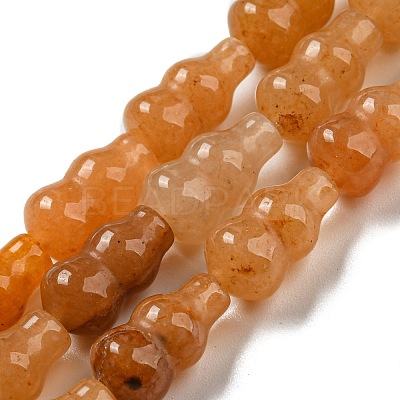 Natural Red Aventurine Beads Strands G-C039-A08-1