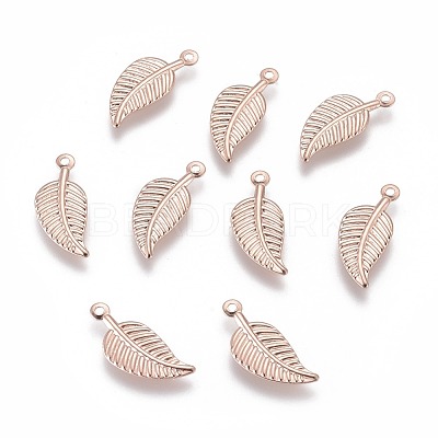 304 Stainless Steel Charms STAS-H436-54RG-1