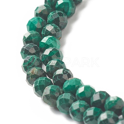Natural Malachite Beads Strands G-G989-A06-C-1