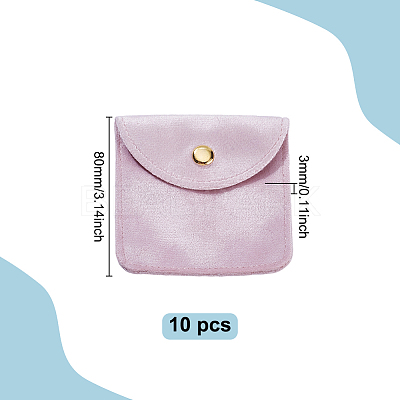 Velvet Jewelry Pouches TP-WH0012-05A-1