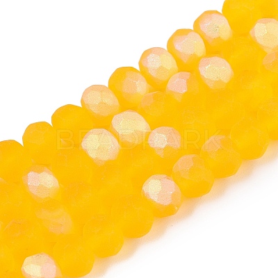 Transparent Glass Beads Strands LS-EGLA-A044-T6mm-MB05-1