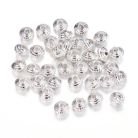 Tibetan Silver Spacer Beads X-K0NJX022-1