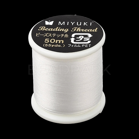 Flat MIYUKI Nylon Beading Thread FB-CBA3435-01G-1