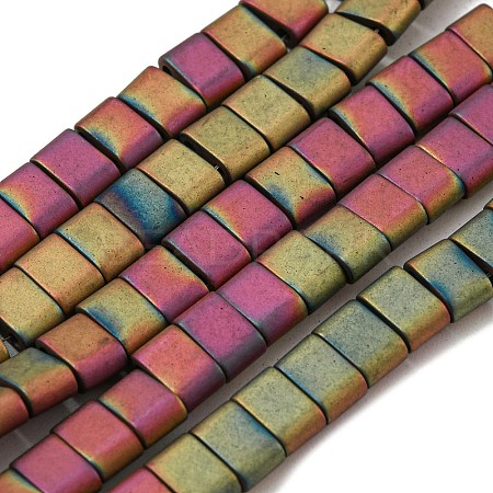 Electroplated Non-magnetic Synthetic Hematite Beads Strands G-C106-B01-01B-1