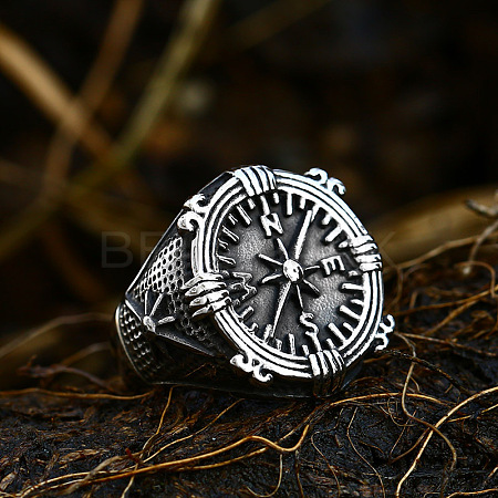 304 Stainless Steel Finger Rings for Men FS-WG78993-15-1