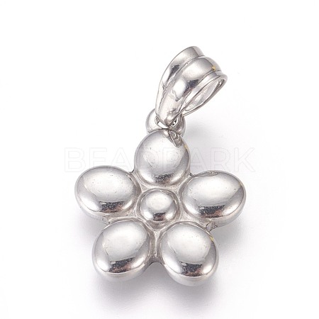 Tarnish Resistant 304 Stainless Steel Pendants STAS-E449-74P-1