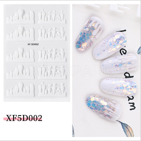 5D Nail Art Stickers Anaglyph Decals MRMJ-R083-16B-1