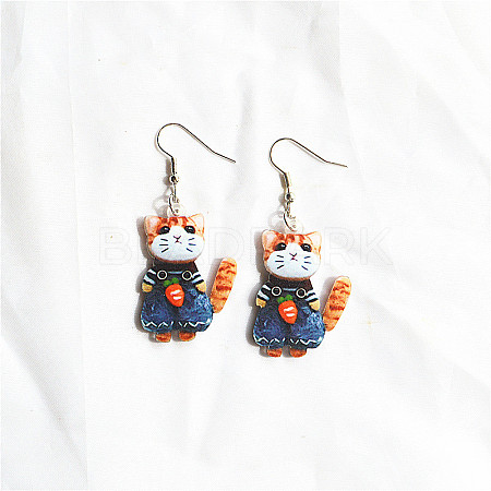 Easter Acrylic Dangle Earrings FS-WG38FCF-04-1