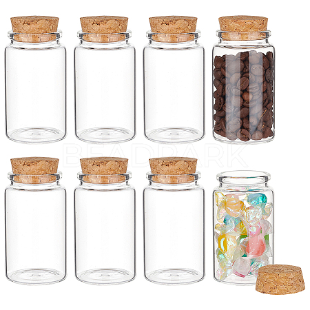 Empty Glass Bottle AJEW-WH0470-43C-1