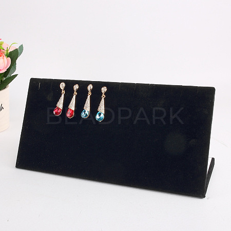 Velvet Jewelry Display Stands CON-PW0001-159B-1