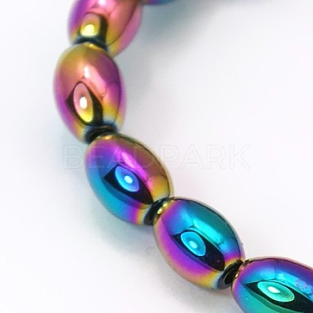 Non-Magnetic Synthetic Hematite Beads Strands G-E056-1-1