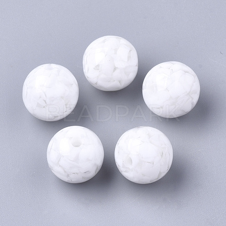 Resin Beads RESI-T026-16mm-09-1