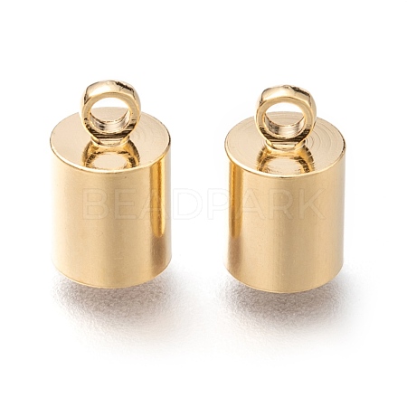 Brass Cord Ends KK-H759-41G-G-1