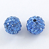 Pave Disco Ball Beads X-RB-A130-10mm-20-1