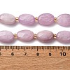 Natural Kunzite Beads Strands G-H005-A15-02-5
